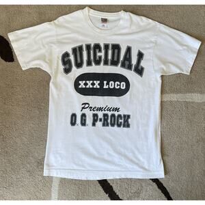 VINTAGE 90s SUICIDAL TENDENCIES T SHIRT LARGE OG ROCK 97 Thrash Metal PUNK RARE